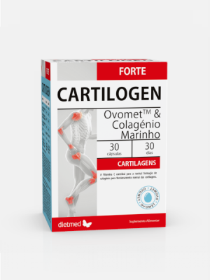 Cartilogen Forte - 30 Cápsulas - Dietmed